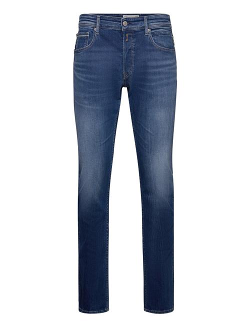 Grover Trousers Straight 573 Online Replay Blue