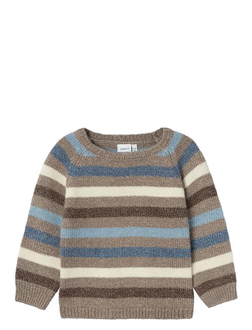 Nmmosomme Ls Knit Name It Brown