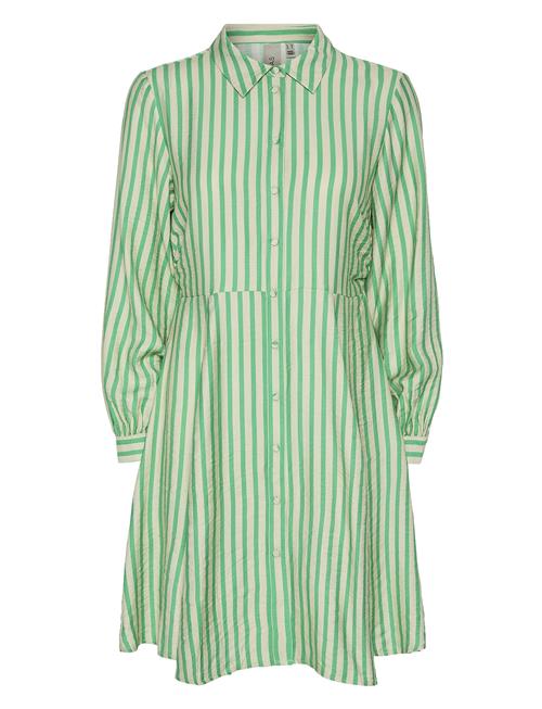 Yaskaya Ls Shirt Dress S. Noos YAS Green