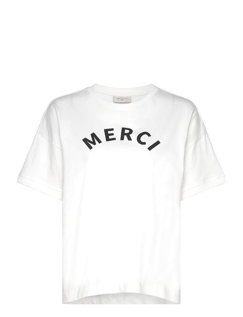 T-Shirt From Freequent In A Soft Material. The T-Shirt Has A Simple Silhouette W FREE/QUENT White