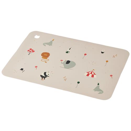 Liewood Jude Dækkeserviet Circus Sandy One Size      Unisex