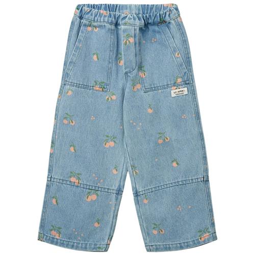 Liewood Cesar Denim-bukser Peach Light Blue Denim | Blå | 92 cm