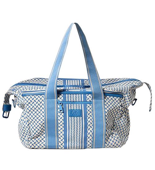 Lala Berlin Taske - Big Bag Muriel 2.0 - Heritage Stripe Blue