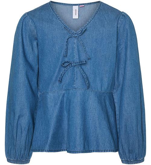 Vero Moda Girl Bluse - VmDemi - Medium Blue Denim