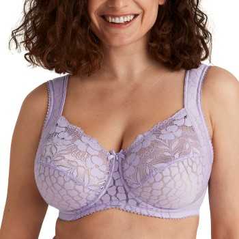 Miss Mary of Sweden Miss Mary Jacquard And Lace Underwire Bra Bh Lilla B 80 Dame