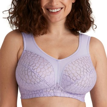 Miss Mary of Sweden Miss Mary Lovely Jacquard Soft Bra Bh Lilla B 80 Dame