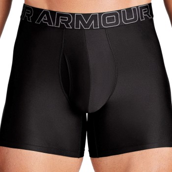 Under Armour 3P Performance Tech Solid 6in Boxers Sort polyester Small Herre