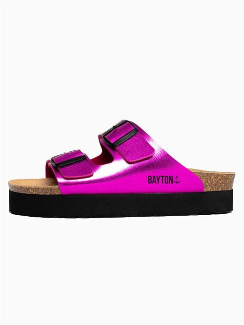 Se Bayton Pantoletter 'Japet'  fuchsia ved About You