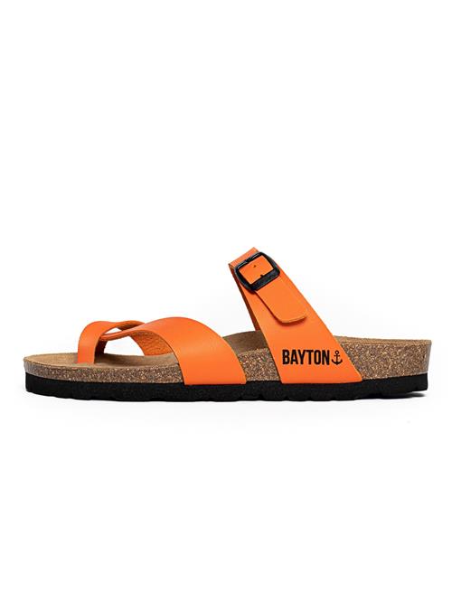 Bayton Pantoletter 'Diane'  sand / orange / sort