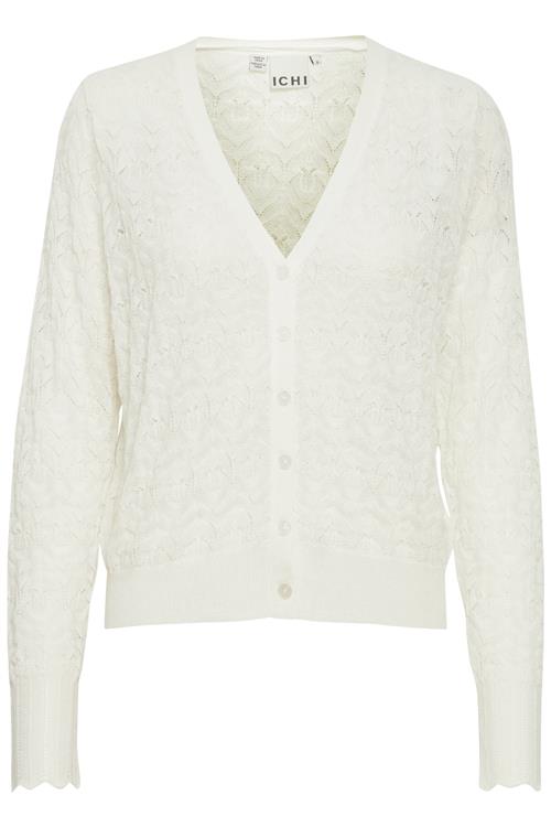 Se ICHI Cardigan  lysebeige ved About You