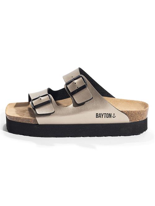 Bayton Pantoletter 'JAPET'  guld / sort