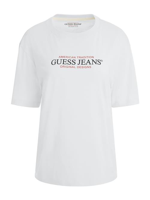 GUESS JEANS Shirts  blodrød / sort / hvid