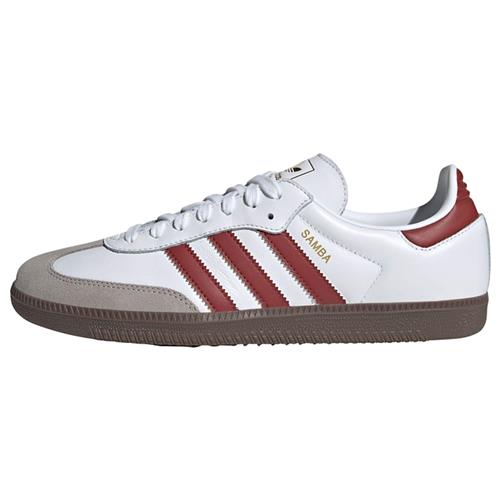 Se ADIDAS ORIGINALS Sneaker low 'Samba'  rød / hvid ved About You