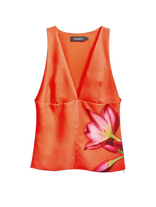 Desigual Bluse  grøn / orange / pink