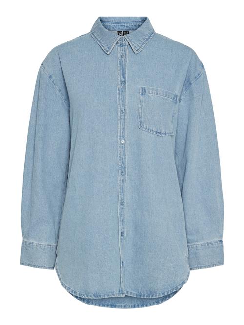 PIECES Bluse 'Maisie'  lyseblå