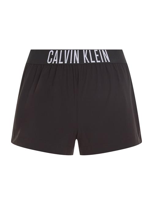 Calvin Klein Swimwear Badeshorts  lysegrå / sort