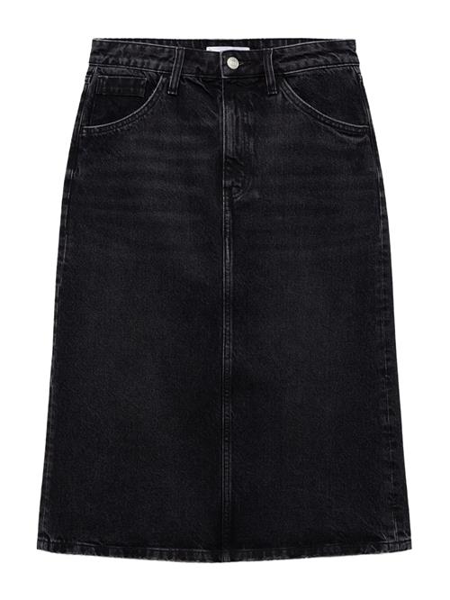 MANGO Nederdel 'LONGO'  black denim