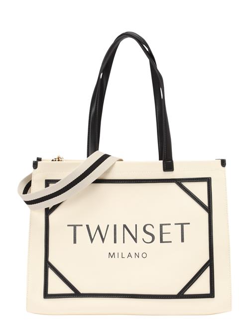 Twinset Shopper  beige / sort