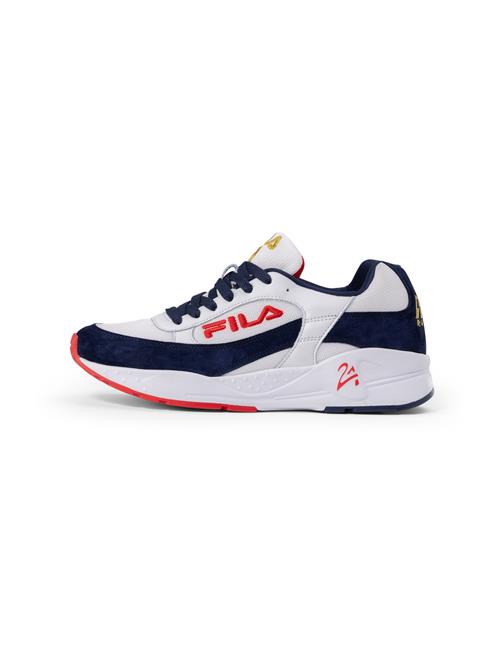 Se FILA Sneaker low 'SKYRUNNER 2A'  navy / guld / knaldrød / hvid ved About You