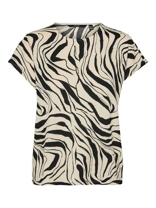 VERO MODA Shirts 'VMPOET'  beige / sort