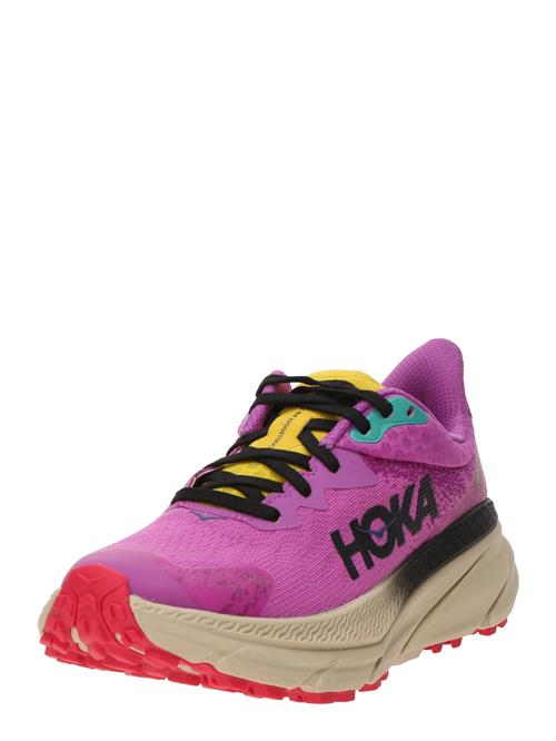 HOKA Løbesko 'CHALLENGER ATR 7'  gul / petroleum / rødviolet / sort