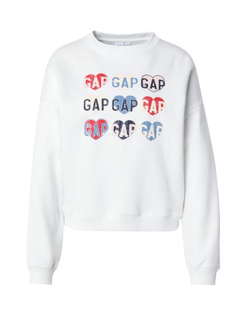 GAP Sweatshirt 'HERITAGE'  navy / lyseblå / rød / hvid