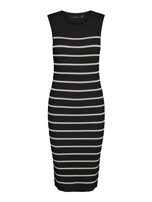 VERO MODA Kjole 'Gizelle'  sort / hvid