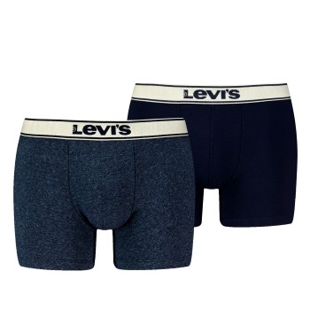 Levis 2P Base Vintage Boxer Marineblå bomuld Small Herre