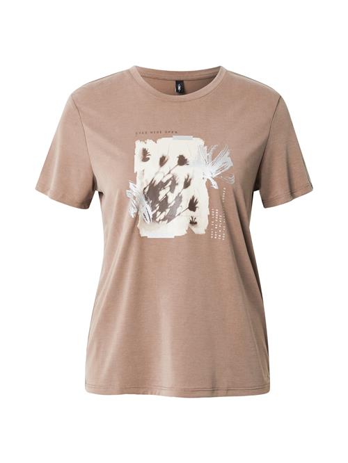 Se ONLY Shirts 'ONLFREE'  beige / mokka / grå ved About You