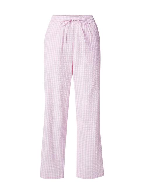 Se Hunkemöller Pyjamasbukser  lyserød / hvid ved About You