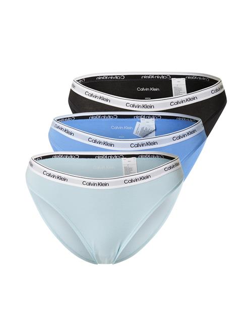 Calvin Klein Underwear Slip  azur / pastelblå / sort / hvid