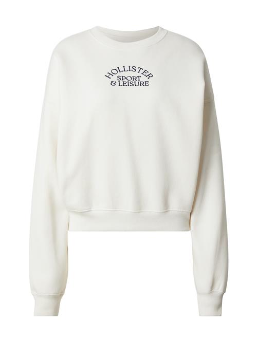 HOLLISTER Sweatshirt  sort / hvid