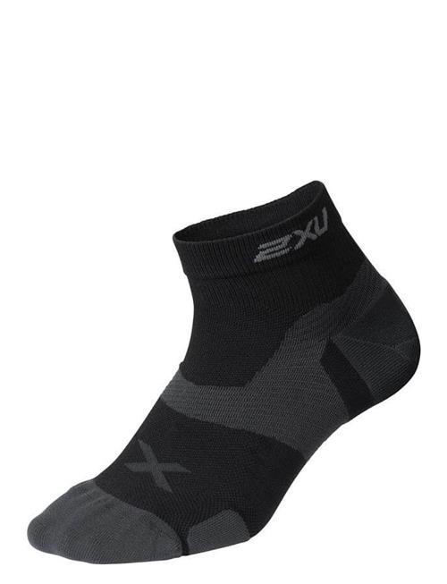 Vectr Cushion 1/4 Crew Socks 2XU Black