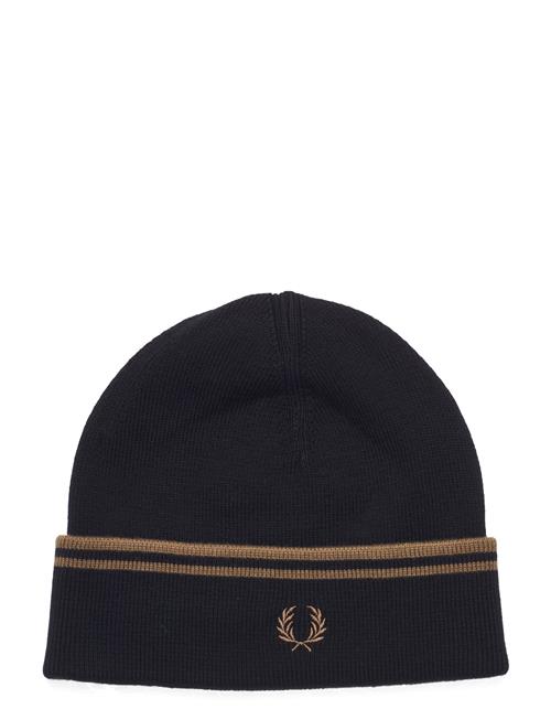 Twin Tipped M Wool Beanie Fred Perry Black