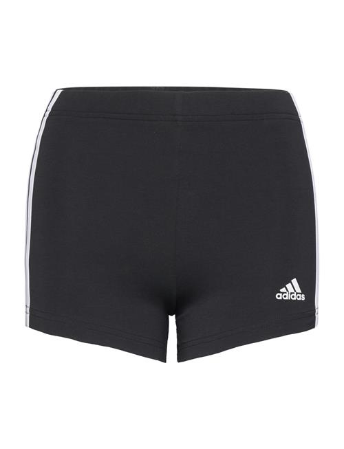 Essentials 3-Stripes Single Jersey Booty Short Adidas Sportswear Black