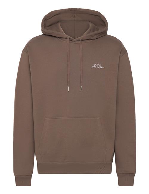 Crew Hoodie Les Deux Brown