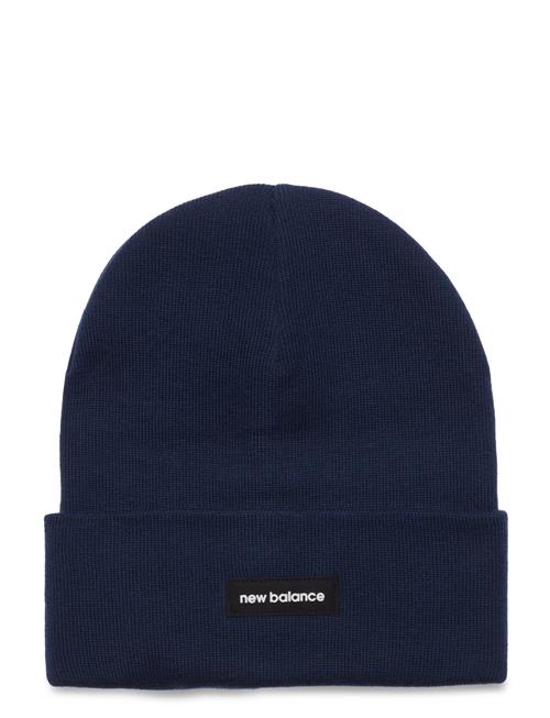 Linear Knit Cuffed Beanie New Balance Navy