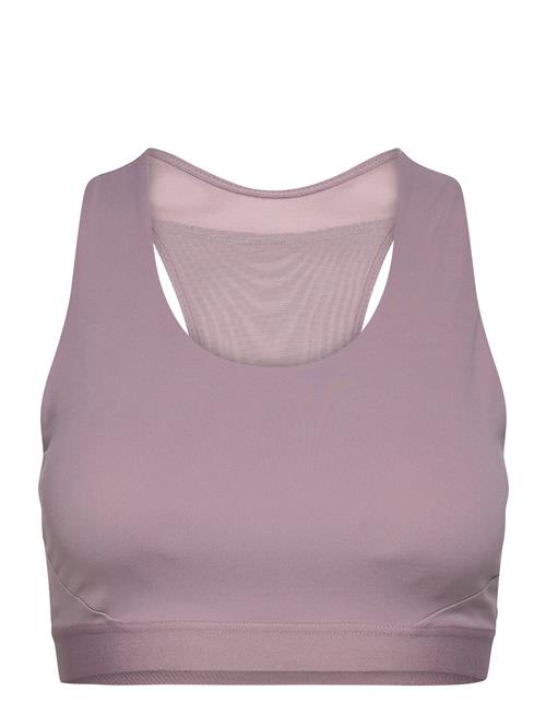 Nb Sleek Medium Support Pocket Sports Bra New Balance Pink