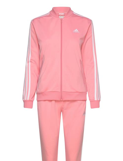 Essentials 3-Stripes Tracksuit Adidas Sportswear Pink