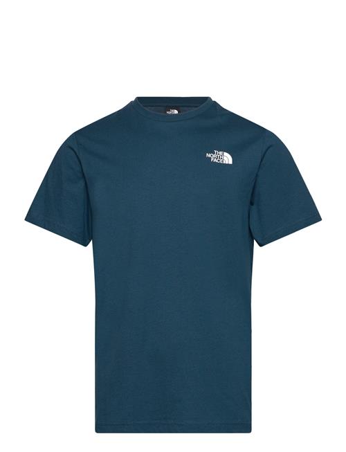 M Ss Box Nse Celebration Tee The North Face Blue