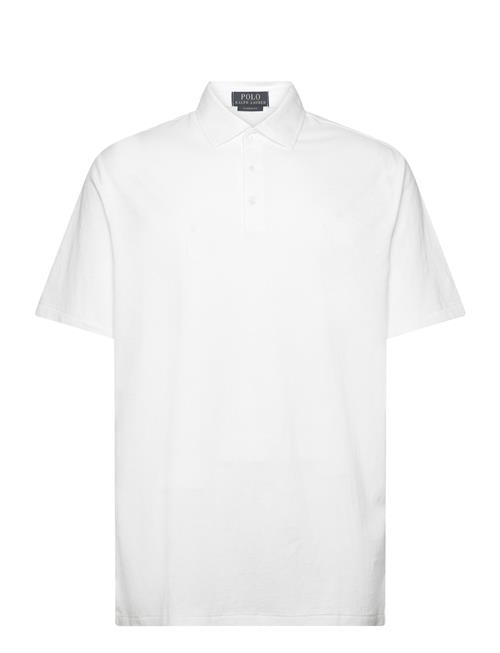 Classic Fit Cotton-Linen Mesh Polo Shirt Polo Ralph Lauren White