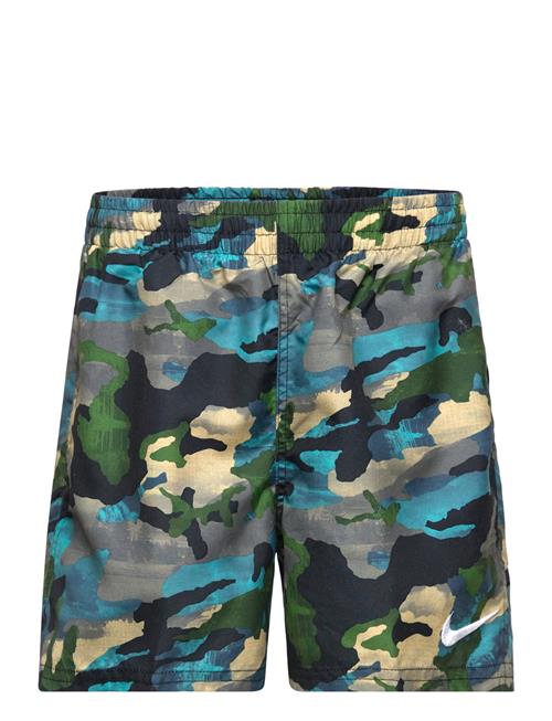 Nike B 4" Volley Short Classic Camo NIKE SWIM Black