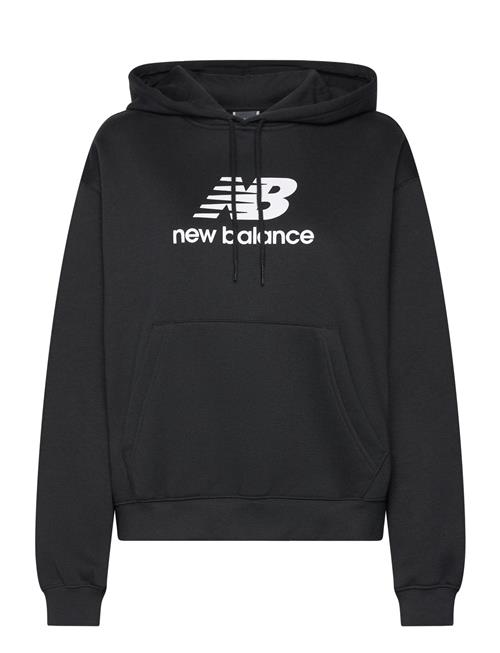 Sport Essentials Fleece Logo Hoodie New Balance Black