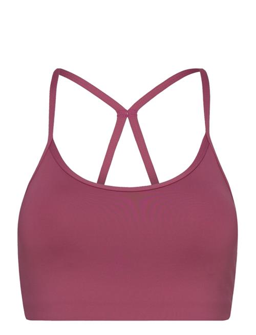 Sleek Strappy Sports Bra Casall Burgundy