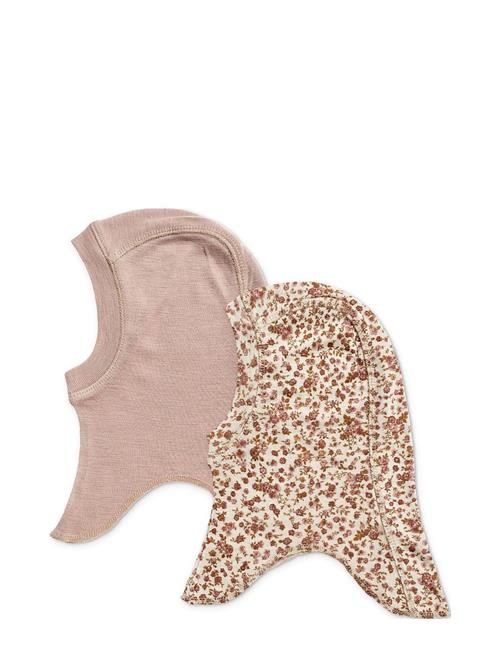 2 Wool Balaclava Felix Wheat Pink