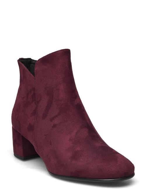 Se Women Boots Tamaris Burgundy ved Booztlet