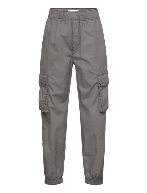 Trousers Vilgot Poplin Cargo Lindex Grey