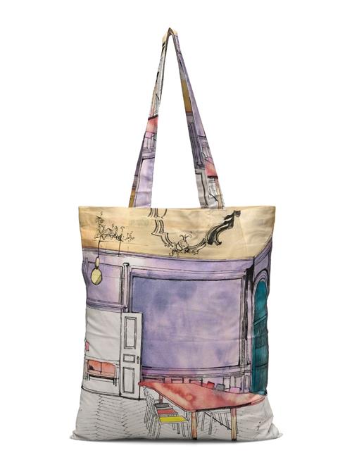 Se Cotton Tote, 2285 Tote Bags STINE GOYA Cream ved Booztlet