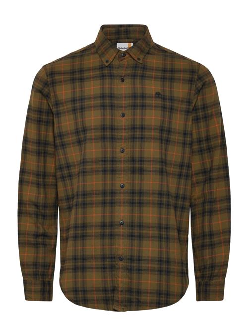 Solucell Plaid Shirt Dark Olive Yd Timberland Khaki