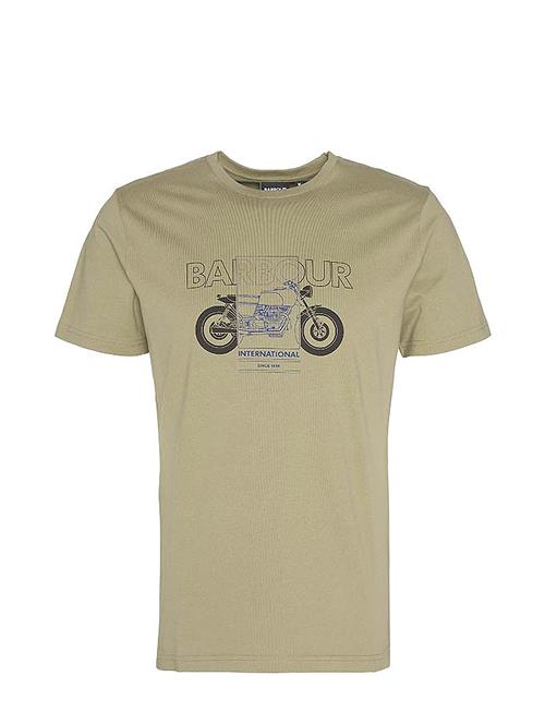 B.intl Calder Graphic T-Shirt Barbour Khaki